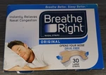 Breathe Right Original 30 Large Tan Strips New. Price: $14.49.