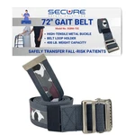 Secure Gait Belt For Seniors Metal Buckle Transfer Walking Standing Aid New. Price: $25.31.