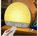 Jonrryin Sunrise Alarm Clock Bluetooth Speaker Tap Snooze 15 Color Night Light New. Price: $25.99.
