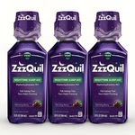 Vicks Zzzquil Night Sleep Aid Liquid 12OZ Berry Non Habit Forming 3PK New. Price: $30.39.
