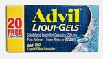 Advil Ibuprofen 200 Mg (nsaid Pain/fever Reducer 180 Liquid Capsule Exp 02/2027 New. Price: $12.75.