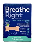 Breathe Right Nasal Strips Menthol Scented Drug Free Tan Exp. 12/2030! New. Price: $14.99.