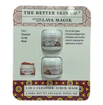 The Better Skin Co Lava Magik Face Cleanser Scrub Mask All One *2 Pack* New. Price: $23.97.
