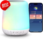 White Noise Machine Portable 30 Sounds 12 Night Light Colors Timer Us New. Price: $60.00.