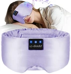 Lc-dolida Luxurious Silk Soft Sleep Mask, Headphones With Bluetooth 5.4... New. Price: $86.43.