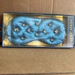 Teal Envy Bling 100% Satin Charmeuse Mask New For Side Stomach Sleepers. Price: $6.53.