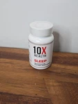10X Health Sleep Aid Magnesium L-theanine New Sealed 02/26 Exp 60 Capsules. Price: $18.74.
