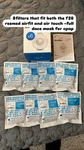 F20 Un Opened Filters Res-med New. Price: $50.00.