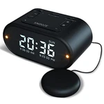Loud Alarm Clock With Bed Shaker For Heavy Sleepers Black Riptunes New. Price: $52.15.