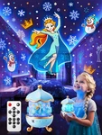 Pikoy Night Light Snow For Kids, 15 White NOISE+16 FILMS+336 Colors Star Proj... New. Price: $70.71.