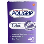 Super Poligrip Strips Size 40 Ct Strong All Day Comfort Seal Clear New. Price: $98.23.