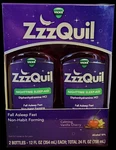 Vicks Zzzquil Sleep Aid Calming Cherry Vanilla 2PK 12 Fl Oz Ea 1/2026 Free Ship New. Price: $27.99.