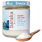 Baraka Infused Sea Salt - Sinus Rinse & Nose Cleaner, 4 Ounce (pack Of 1) New. Price: $31.99.