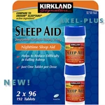 Kirkland Signature Sleep Aid, 192 Tablets New. Price: $14.49.