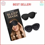 Sleepsloth Eye Mask For Women, 3D Contoured 100% Blackout New. Price: $14.58.