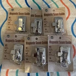 6 Pack Magnetic Seam Edge Guide For Sewing Machine Backed Adjustable Clip MT103 New. Price: $20.99.