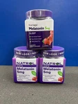 3 Pack Natrol Sleep Support Melatonin 5MG Gummies - 60CT Strawberry Exp 07/26 New. Price: $20.00.