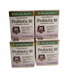 (4) Nature's Bounty Ultra Strength Probiotic 10 Pill Per Day Formula 30 Caps New. Price: $46.91.