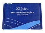 Zquiet Anti Snoring Device 2-SIZE Starter Kit Mouthpiece Sealed New. Price: $35.00.