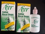 Ayr Saline Nasal Drops 1.69 Oz X 3 Packs New. Price: $14.99.