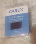 Carex Cpap Reusable Filters 6 Pack, Black, 1.75" .875" C12200 New. Price: $8.00.