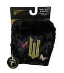 Wicked Cozy Gift Bundle Pouch, Socks And Eye/sleep Mask Elphaba Glinda New. Price: $19.99.