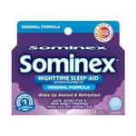 Sominex Nighttime Sleep-aid, Safe And Effective, Non-habit Forming, Original New. Price: $10.69.