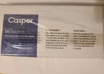 Brand New - Casper 100% Mulberry Silk Sleep Mask Oatmilk Color. Price: $32.99.