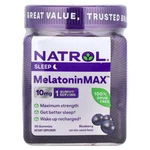 Natrol Melatoninmax Sleep Gummy, Blueberry Flavor, 10 Mg, 50 Count New. Price: $43.11.