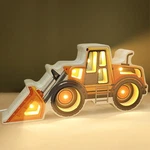 Letoiz Night Light For Kids, Wooden Loader With Led Medium, Orange, Yellow New. Price: $42.69.