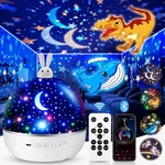 One Fire Dinosaur Night Light Projector, With 15 Films Medium Large, Green New. Price: $42.99.