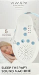 Vivaspa Sleep Therapy Machine 5 Soothing Sounds With Timer New. Price: $11.99.