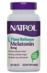 Natrol Melatonin Time Release Mg 250 Tablets Helps You Sleep Through The Night New. Price: $22.95.