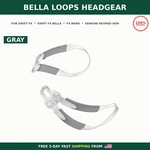 Original Resmed Bella Loops Headgear For Swift Fx Nose PILL0W Mask Gray New. Price: $27.99.