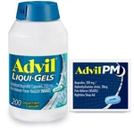 Advil Liqui-gels Pain Reliever And Fever Reducer, Medicine For 200 Count New. Price: $34.49.