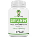 Vitamonk Melatonin Free Sleep Aid With Magnesium Gaba Theanine And Apigenin -... New. Price: $50.00.