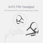 Resmed Airfit F40 Replacement Headgear Standard Size With Magnets. New. Price: $22.75.