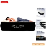 Versatile Twin Air Mattress With Water Resistant Surface Perfect For Guests New. Price: $204.95.