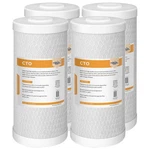 Pack M 10"X4.5" Cto Carbon Block Water Filter Whole House Big Blue Cartridge New. Price: $23.93.