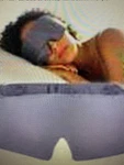 Calm&relax Bamboo Mask: 3D Blackout Sleeping Count (pack Of 1), Gray New. Price: $14.00.