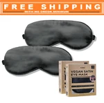 Discover Night Vegan Satin Sleep Mask, 2 Pk. New. Price: $34.99.