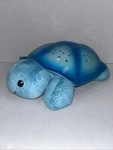 Cloud Calming Twilight Turtle Projector Nightlight & Music Aqua Blue Used. Price: $14.99.