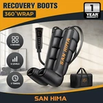 San Hima Air Compression Leg Massager Full Recovery Boots Large New. Price: $199.99.