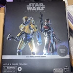 Star Wars The Black Series 6" Ned-b & Purge Trooper 2 Pack Obi-wan Kenobi New. Price: $32.00.
