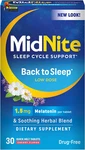 Drug-free Sleep Aid, Chewable Tablets, Cherry Flavored, 30 Count, Melatonin & New. Price: $22.07.
