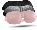 Lky Digital Mask For Side Sleeper 3 Pack, Gray & Black Pink New. Price: $23.23.