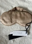 Skin Worldwide Padded Silk Eye Mask Cotton Blend New With Tags Gold Dust. Price: $19.99.