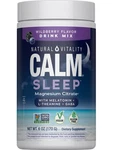 Calm Sleep Magnesium Citrate Powder 6 Oz Wildberry By Natural Vitality New. Price: $29.99.