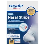 Equate Smart-flex Medium Strength Clear Nasal Strips 30 Count Snoring Support. New. Price: $19.99.