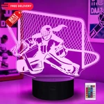 Lampeez Ice Hockey Goalie 3D Night Lights For Girls, Multi - New. Price: $26.99.